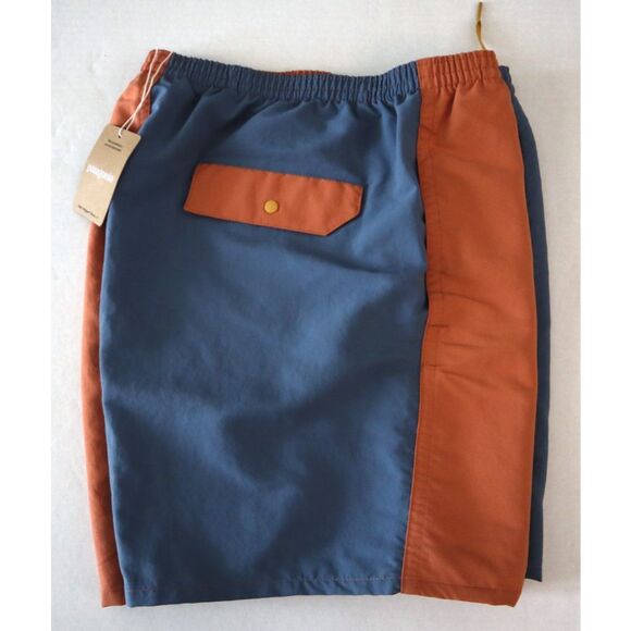 Patagonia 57022 Men’s Sz M Peace Patch: Utility Blue 5" Lined Baggies Shorts - Picture 6 of 6